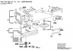 Bosch 0 601 352 120 Gws 2000-230 Angle Grinder 230 V / Eu Spare Parts